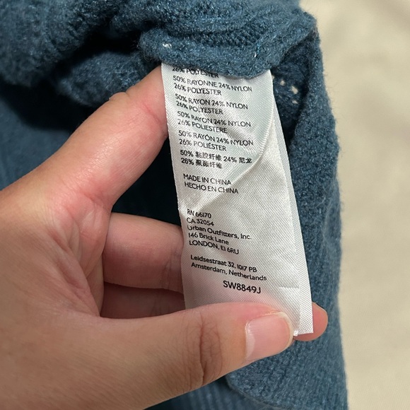 Anthropologie Saturday Sunday Loungewear Knit Sweater and Shorts Set - XL - Picture 7 of 13